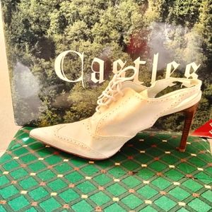 Ralph Lauren Women's lace up heels